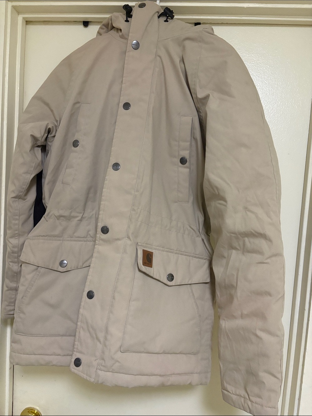 Carhartt Tan Hooded Field Jacket